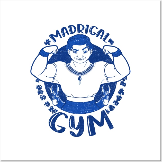 Madrigal Gym Wall Art by Cromanart